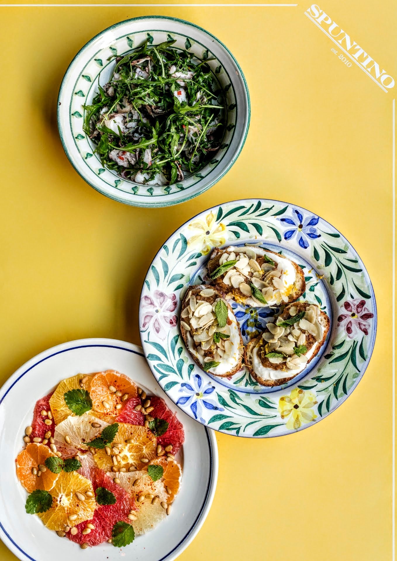 Spuntino Restaurant in Vesterbro Italian menu Cofoco